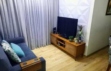 Imagem: O apartamento possui 2 Dormitórios, 2 Banheiros, 2 Vagas na