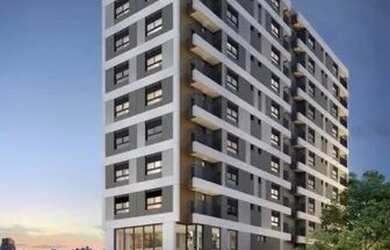 Imagem: O studio possui 1 Dormitório, 1 Banheiro, 21m² de Área e