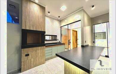 Imagem: A casa em condomínio possui 3 Dormitórios, 4 Banheiros, 4