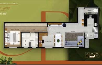 Imagem 13: Apartamento à venda, 1 quarto, 1 suíte, 2 vagas, Buritis - Belo Horizonte/MG