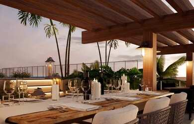 Imagem 15: A 250 METROS DA PRAIA. Piscina, Varanda, Imóvel novoe33m² de Área