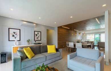 Imagem: O apartamento possui 3 Dormitórios, 4 Banheiros, 3 Vagas na