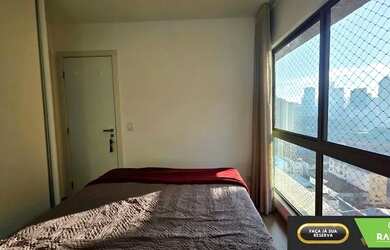 Imagem 9: Apartamento com 1 dormitório, mobiliado, andar alto. Ed Central Station