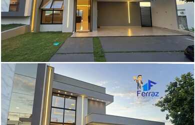 Imagem: A casa em condomínio possui 3 Dormitórios, 5 Banheiros e 3