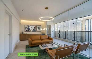 Imagem: O apartamento possui 4 Dormitórios, 4 Banheiros, 3 Vagas na