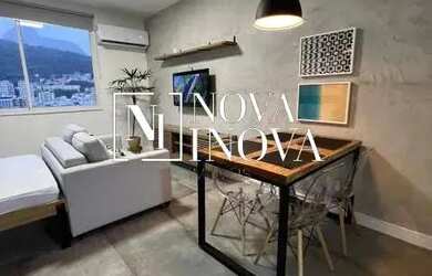 Imagem: O apartamento possui 1 Dormitório, 1 Banheiro, 30m² de Área