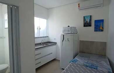 Imagem: O studio possui 1 Dormitório, 1 Banheiro, 20m² de Área, Imóvel
