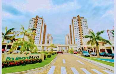 Imagem: O apartamento possui 3 Dormitórios, 3 Banheiros, 2 Vagas na