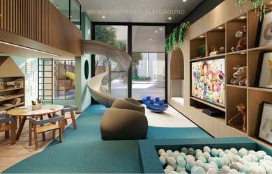 Imagem 3: Jequitibá apartamento. Piscina, Churrasqueira, Varandae200m² de Área