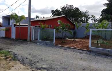 Imagem 5: Casa encontre-se em fase de alvenaria, na Estrada Roberto Burle Marx
