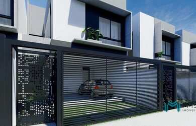 Imagem: A casa possui 3 Dormitórios, 4 Banheiros, 2 Vagas na garagem