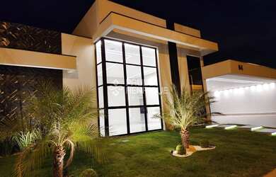 Imagem: A casa em condomínio possui 4 Dormitórios, 5 Banheiros, 4