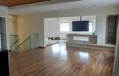 Imagem: O apartamento na cobertura possui 4 Dormitórios, 5 Banheiros