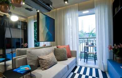 Imagem: O apartamento possui 2 Dormitórios, 1 Banheiro, 32m² de Área