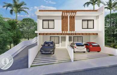 Imagem: A casa em condomínio possui 3 Dormitórios, 3 Banheiros, 2