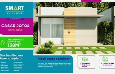 Imagem: A casa em condomínio possui 2 Dormitórios, 2 Banheiros, 1