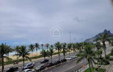 Imagem 7: Apartamento amplo com 300 metros, vista livre para o Mar de Ipanema