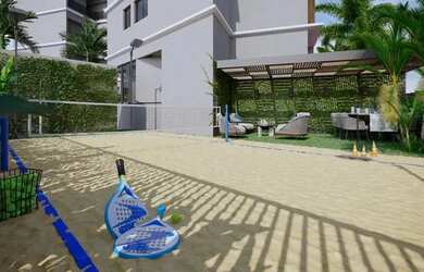 Imagem 2: A 250 METROS DA PRAIA. Piscina, Varanda, Imóvel novoe33m² de Área