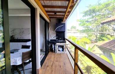 Imagem: O studio possui 1 Dormitório, 2 Banheiros, 1 Vaga na garagem