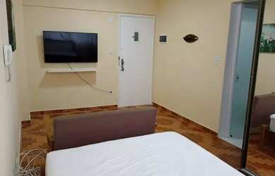 Imagem: O apartamento possui 1 Dormitório, 1 Banheiro, 30m² de Área