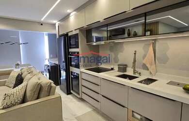 Imagem: O apartamento possui 2 Dormitórios, 2 Banheiros, 1 Vaga na