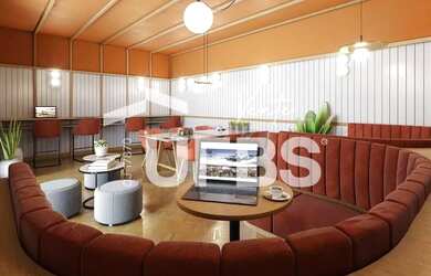 Imagem: O studio possui 1 Dormitório, 1 Banheiro, 1 Vaga na garagem