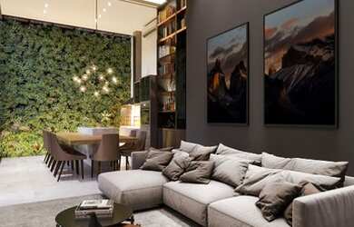 Imagem: A casa em condomínio possui 3 Dormitórios, 1 Banheiro, 3 Vagas