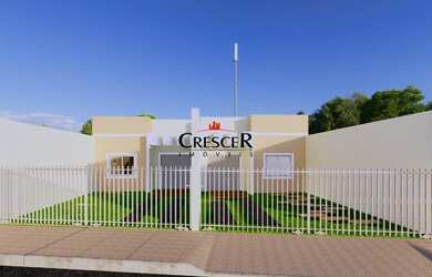 Imagem: A casa possui 3 Dormitórios, 1 Banheiro, 1 Vaga na garagem