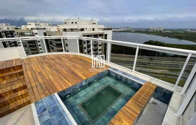 Imagem 2: COBERTURA - ILHA PURA. Piscina, Churrasqueira, Guarda roupae240m² de...