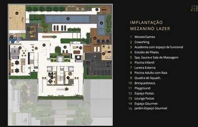 Imagem 16: Jequitibá apartamento. Piscina, Churrasqueira, Varandae200m² de Área