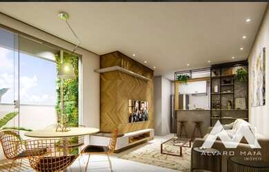 Imagem: O apartamento possui 2 Dormitórios, 1 Banheiro, 2 Vagas na