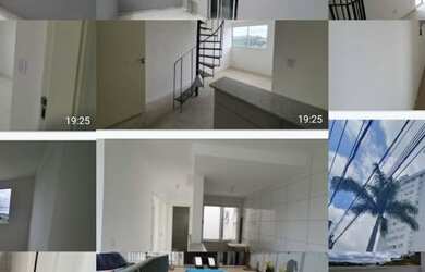 Imagem: O apartamento na cobertura possui 2 Dormitórios, 2 Banheiros