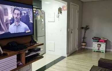 Imagem: O apartamento possui 2 Dormitórios, 2 Banheiros, 1 Vaga na