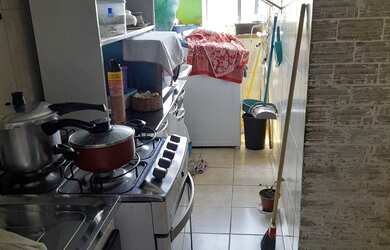 Imagem: O apartamento possui 2 Dormitórios, 1 Vaga na garagem, 55m²