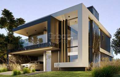 Imagem: A casa em condomínio possui 3 Dormitórios, 3 Banheiros, 4