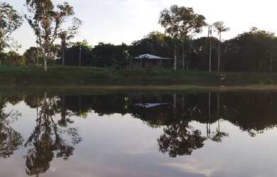 Imagem: A chácara possui 2.500m² de Área e está localizado em Careiro