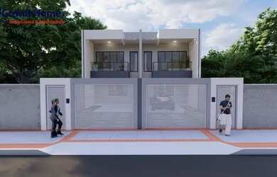 Imagem: A casa possui 3 Dormitórios, 1 Banheiro, 1 Vaga na garagem