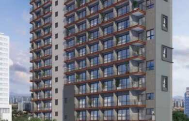 Imagem: O studio possui 1 Dormitório, 1 Banheiro, 24m² de Área, Imóvel