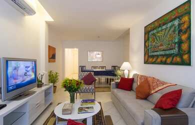 Imagem 1: LEBLON RJ QUADRA DA PRAIA 140M2 DE FRENTE - PORTARIA 24 HORAS