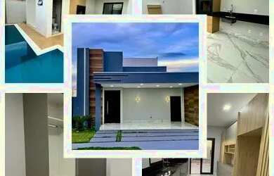 Imagem: A casa em condomínio possui 3 Dormitórios, 3 Banheiros, 3