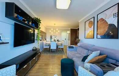 Imagem: O apartamento possui 3 Dormitórios, 2 Banheiros, 1 Vaga na