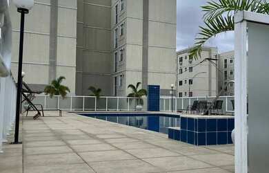 Imagem: O apartamento possui 2 Dormitórios, 1 Banheiro, 1 Vaga na garagem