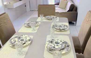 Imagem: O apartamento possui 3 Dormitórios, Acomodam 9 pessoas e Imóvel