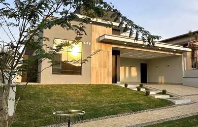 Imagem: A casa em condomínio possui 3 Dormitórios, 5 Banheiros, 4