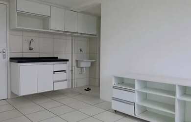 Imagem: O studio possui 1 Dormitório, 1 Banheiro, 49m² de Área e