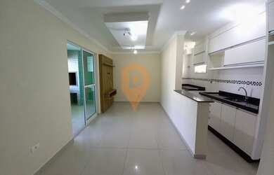 Imagem: O apartamento possui 3 Dormitórios, 1 Banheiro, 1 Vaga na garagem