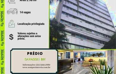 Imagem: O depósito possui 2981m² de Área e está localizado em Savassi