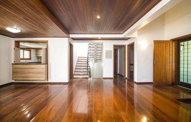 Imagem 3: Casa em Morro Santana. Piscina, Guarda roupa, Lareirae4 Vagas na garagem