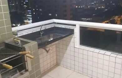 Imagem: O apartamento possui 1 Dormitório, 1 Banheiro, 1 Vaga na garagem