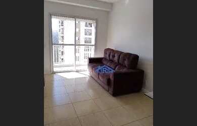 Imagem: O apartamento possui 1 Dormitório, 1 Banheiro, 1 Vaga na garagem